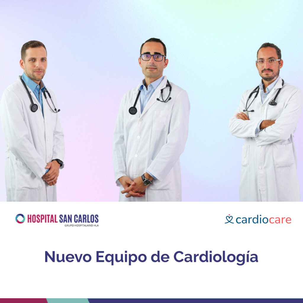 Nuevo equipo de cardiología del Hospital San Carlos en Denia